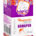 HELP Жидкость от комаров 30 ночей, инсектицидная /80500/